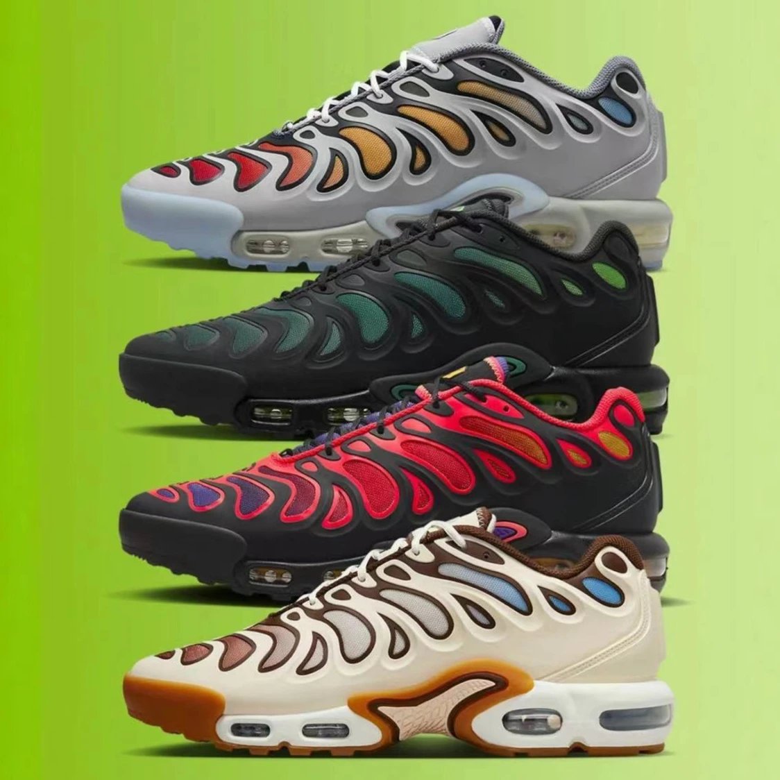 Nike Air Max Plus Brown Flame Sneakers - 2