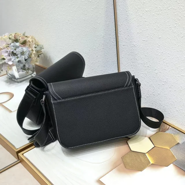 Dior Crossbody Bags Oblique-pattern flap bag with buckle closure product detail image 19