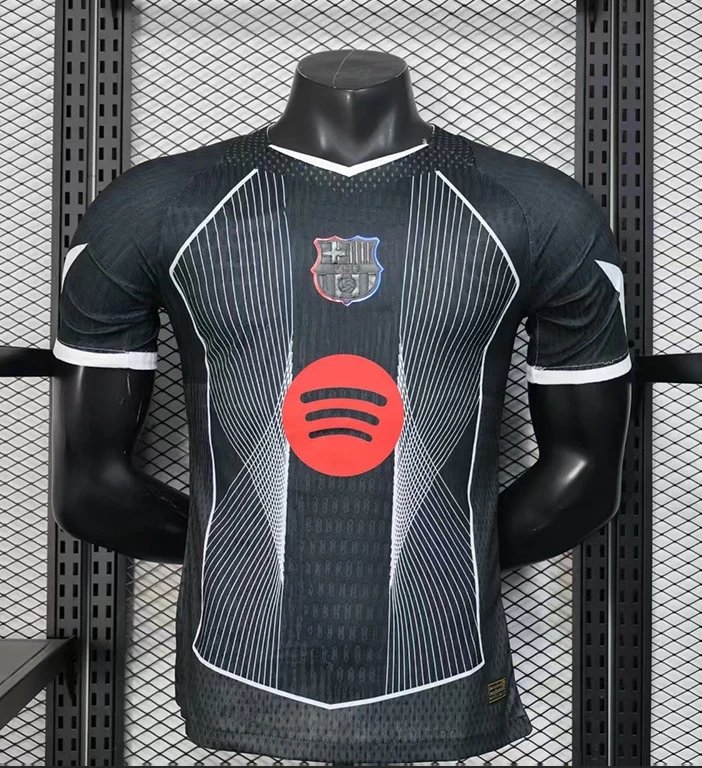 FC Barcelona x Spotify 2024 Third Jersey Black - 1