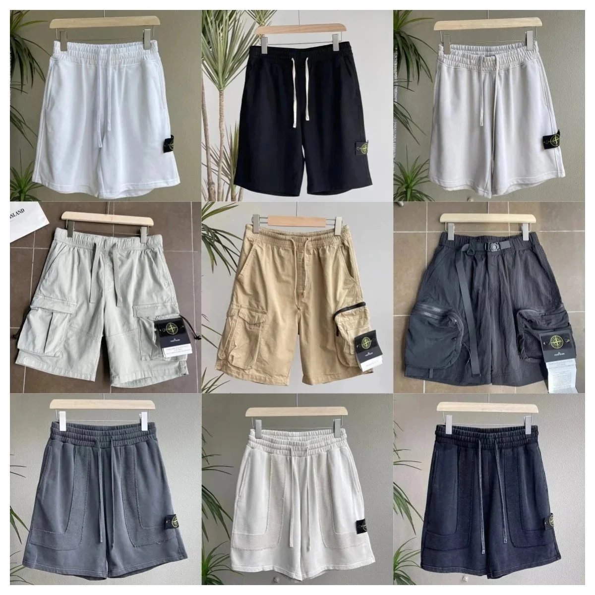 Stylish cargo shorts Men's casual ph - 134057