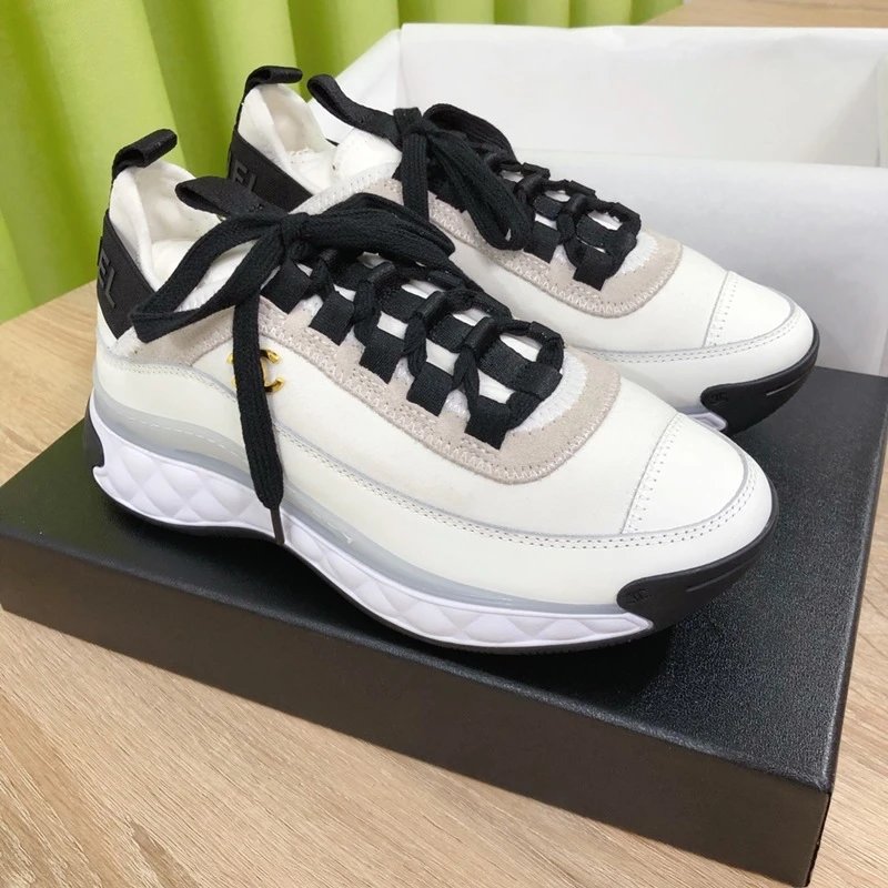 Chanel Runway Sneakers White and Black Chunky Sneakers - 2