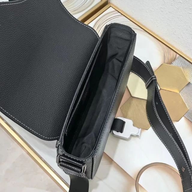 Dior Crossbody Bags Oblique-pattern flap bag with buckle closure product detail image 22