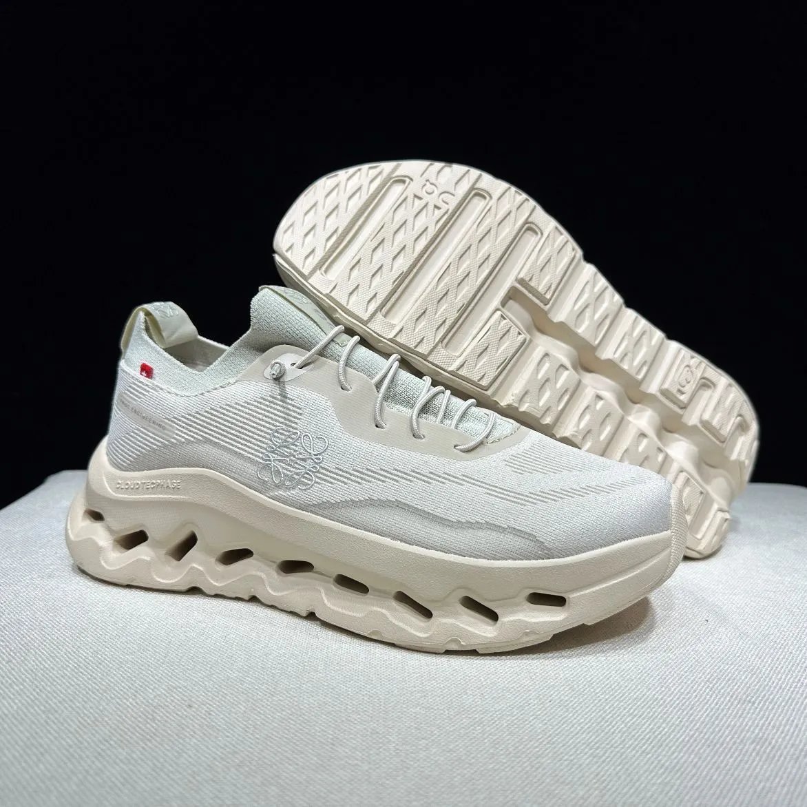Off-White x Asics Gel-Nimbus 24 Lime Green Chunky Sneakers - 13