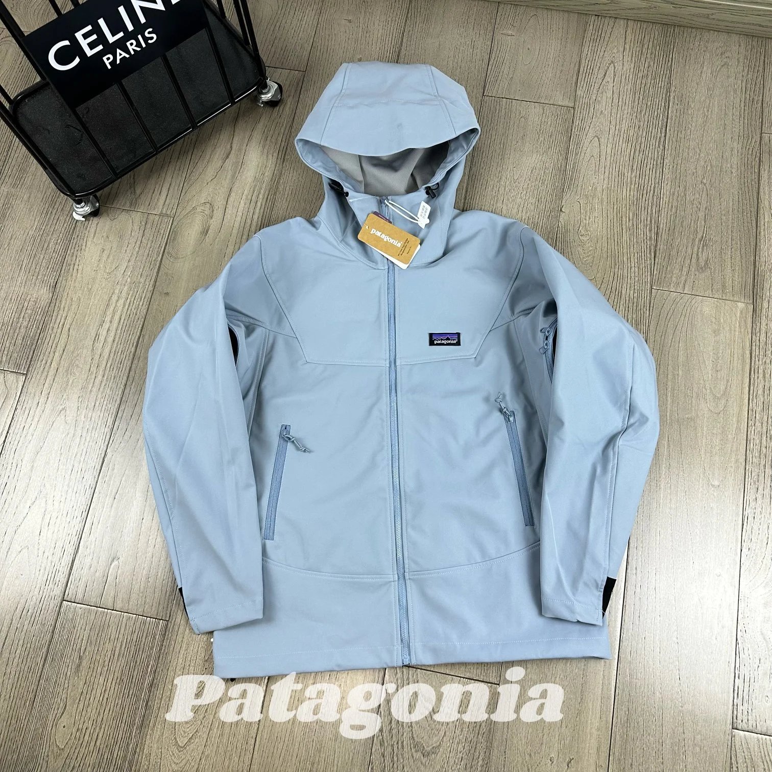 Patagonia Tres 3L Summit Series Jacket Lime Green Outerwear - 5