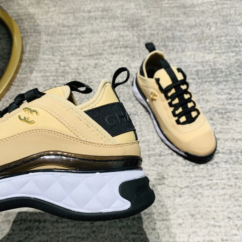 Chanel Runway Sneakers White and Black Chunky Sneakers - 6
