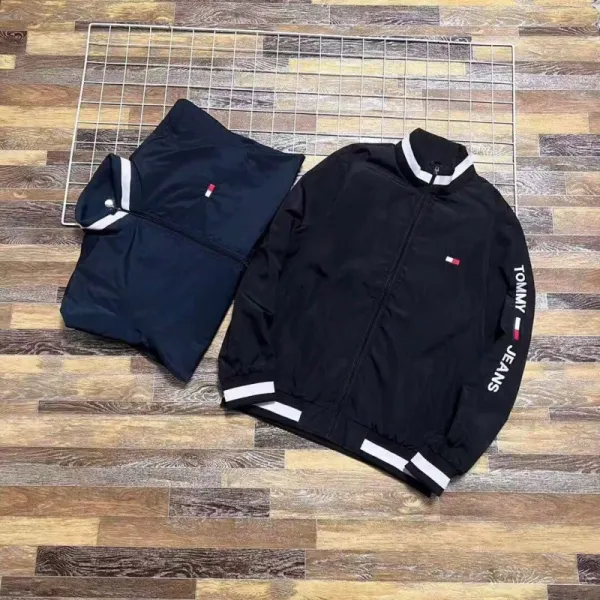 Tommy Jeans Track Jacket and Pants Set Black - 4