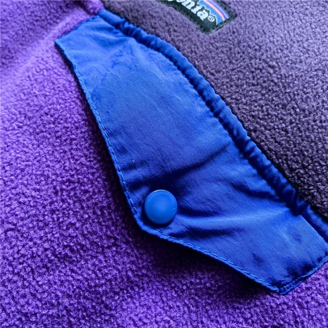 Patagonia Hoodies & Sweatshirts Synchilla Snap-T fleece pullover with snap chest pocket product detail image 6