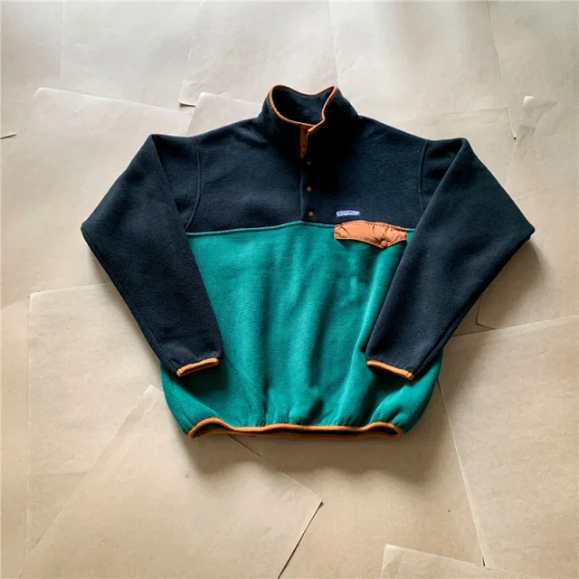 Patagonia Hoodies & Sweatshirts Synchilla Snap-T fleece pullover with snap chest pocket product detail image 20