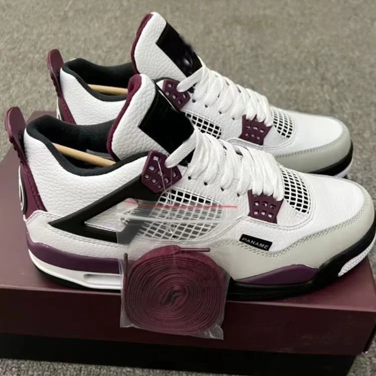 Air Jordan 4 Retro 'Taupe' Sneakers - 4