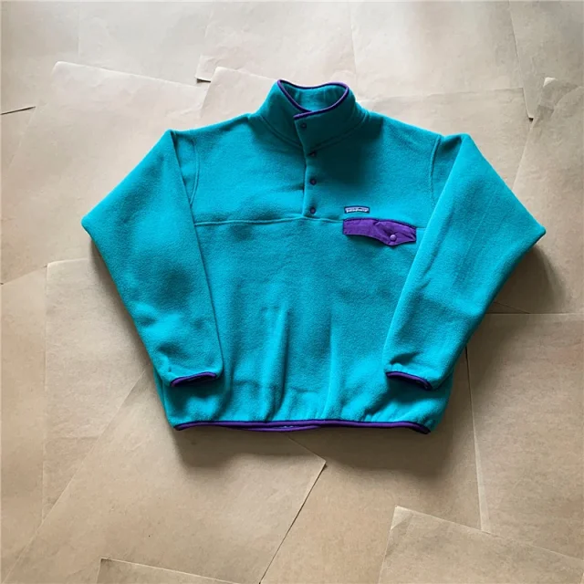 Patagonia Hoodies & Sweatshirts Synchilla Snap-T fleece pullover with snap chest pocket product detail image 15