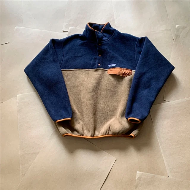 Patagonia Hoodies & Sweatshirts Synchilla Snap-T fleece pullover with snap chest pocket product detail image 19