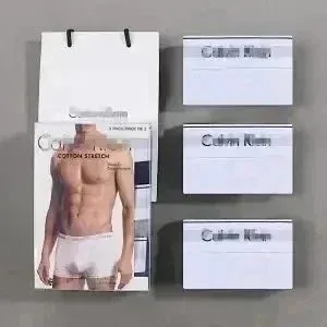 Calvin Klein Cotton Stretch White Underwear - 1