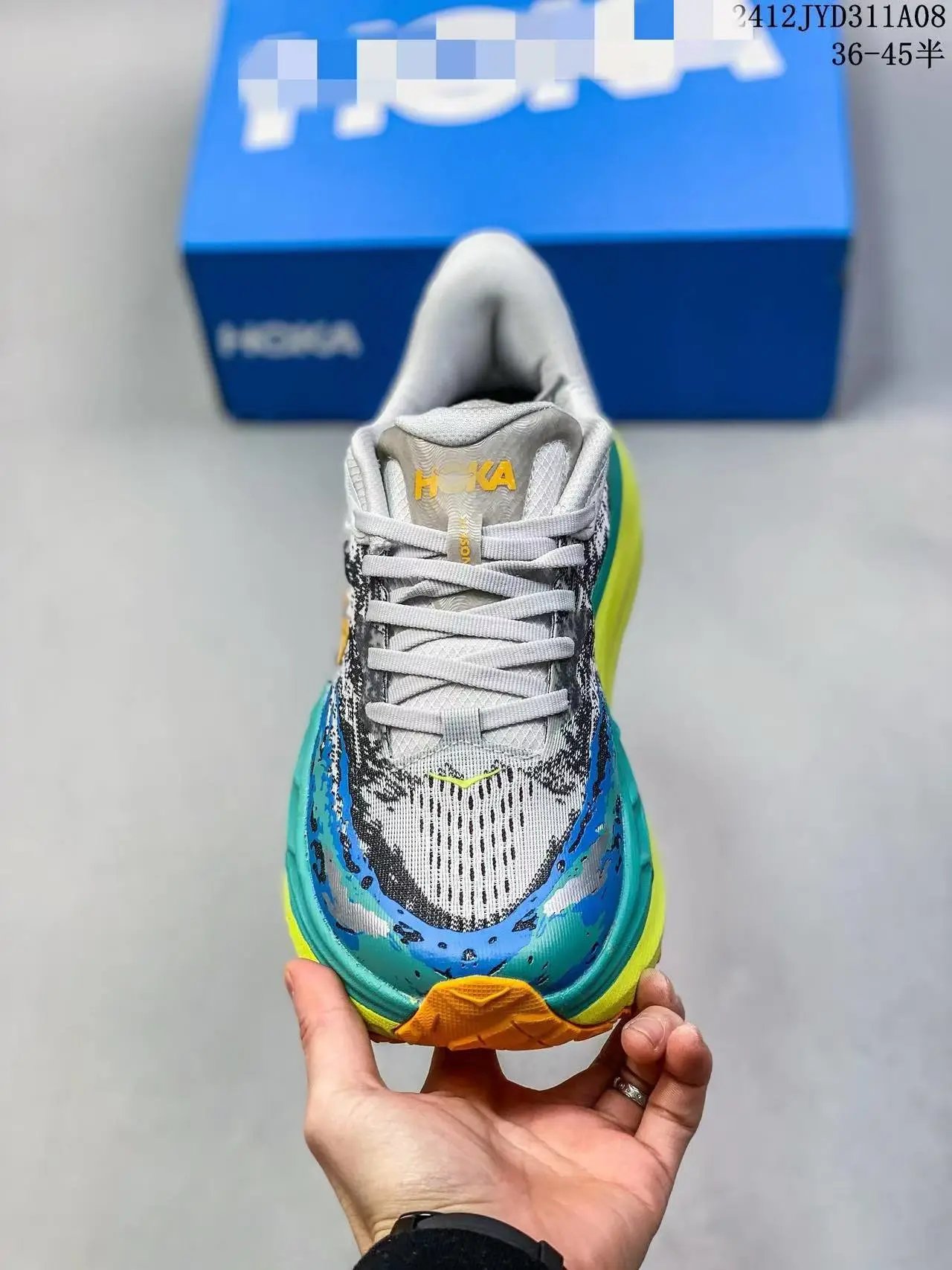Hoka Speedgoat 5 Camo Beige Running Shoes - 3