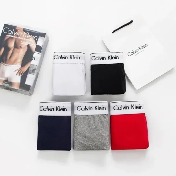 Calvin Klein Modern Cotton Stretch Trunks Assorted Colors Underwear - 1