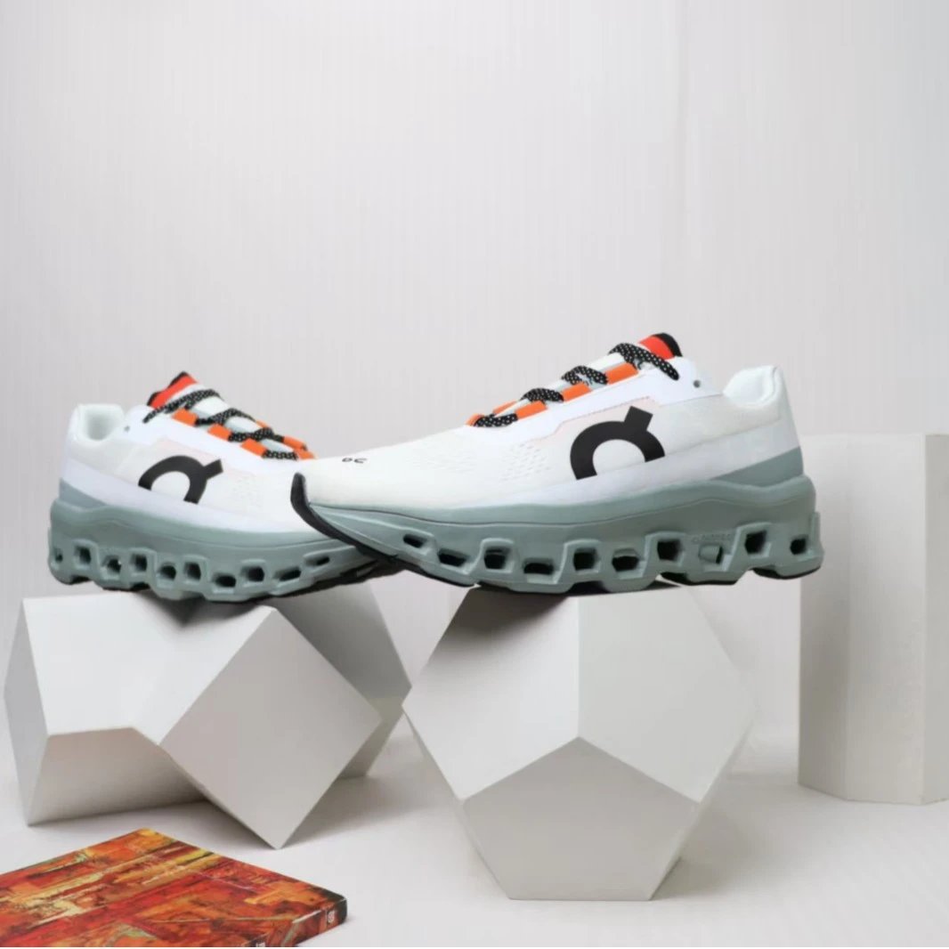 On Cloudmonster 2 Lime Beige Running Shoes - 26