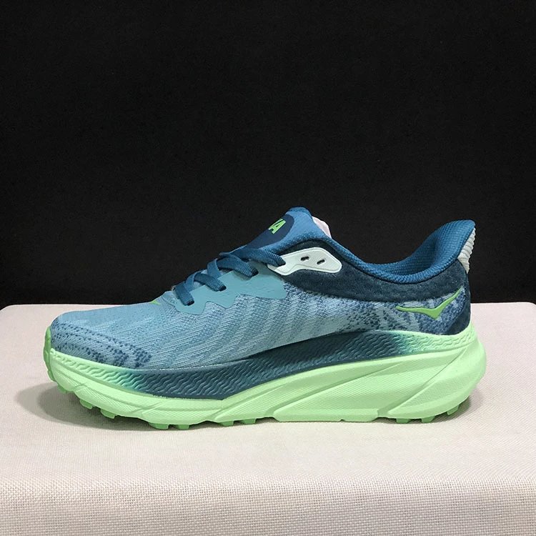 Hoka One One Clifton 9 Blue Yellow Running Shoes - 13