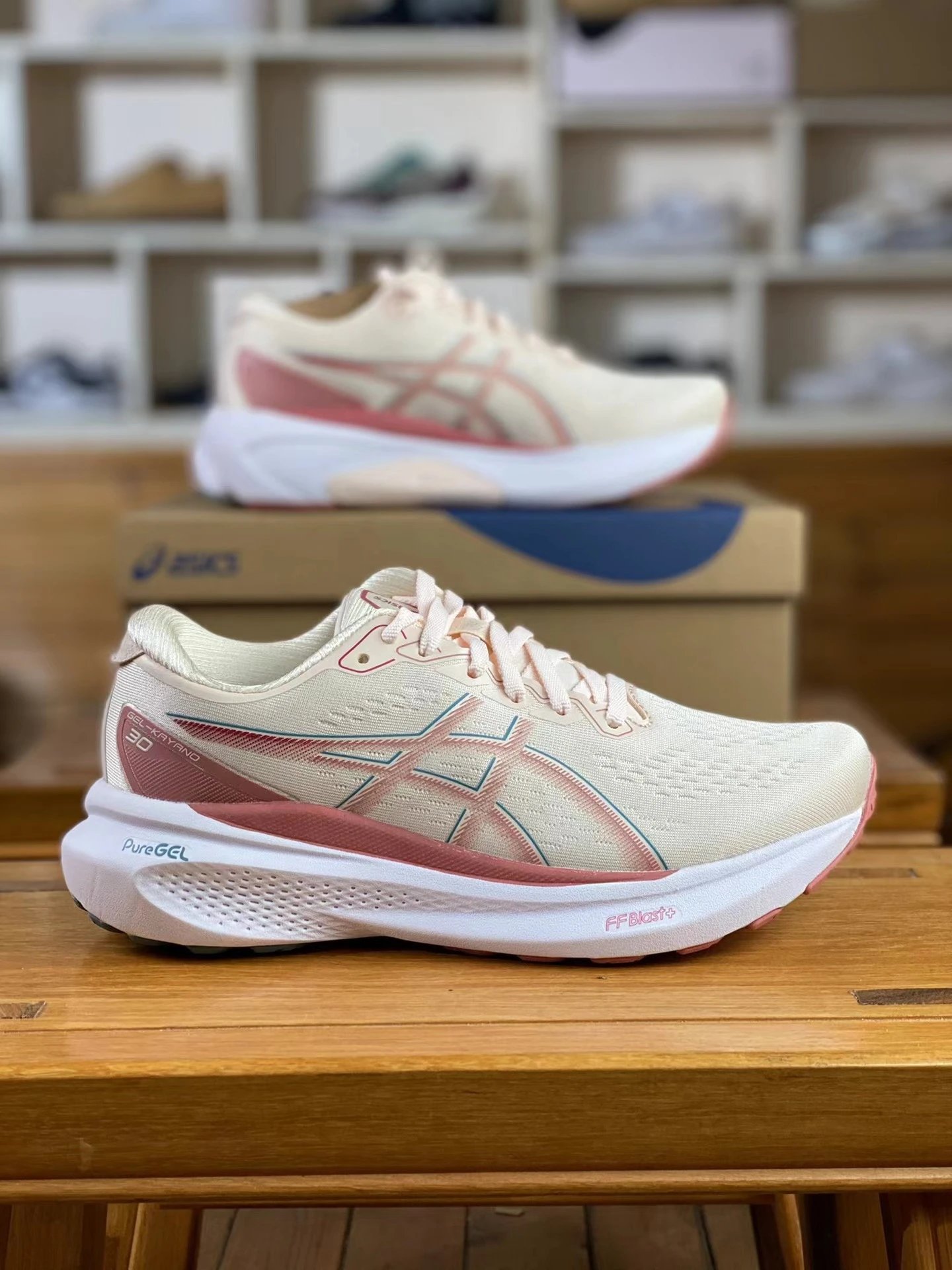 Asics Gel-Kayano 30 Black Pink Running Shoes - 12