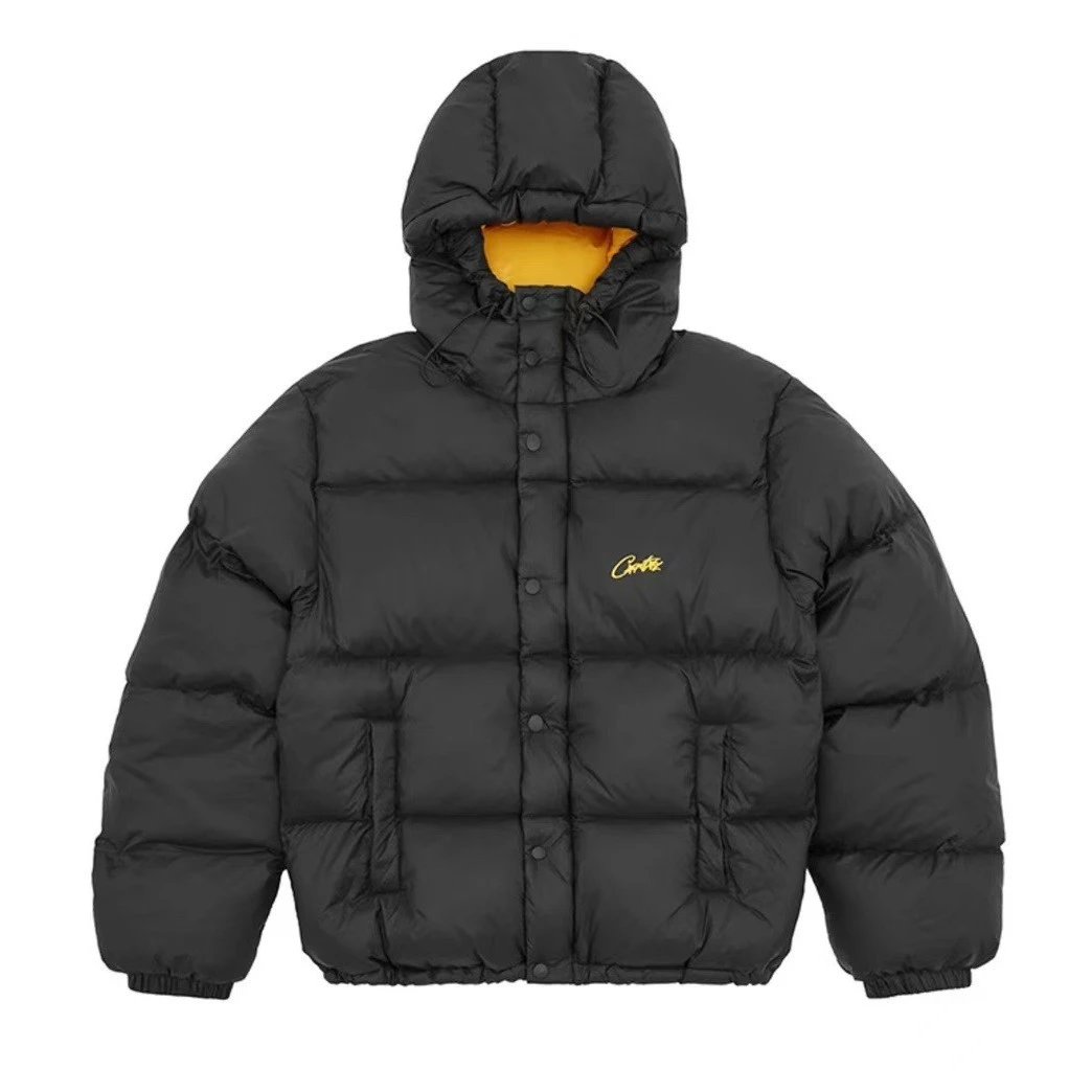 Black Corteiz Puffer Jacket
