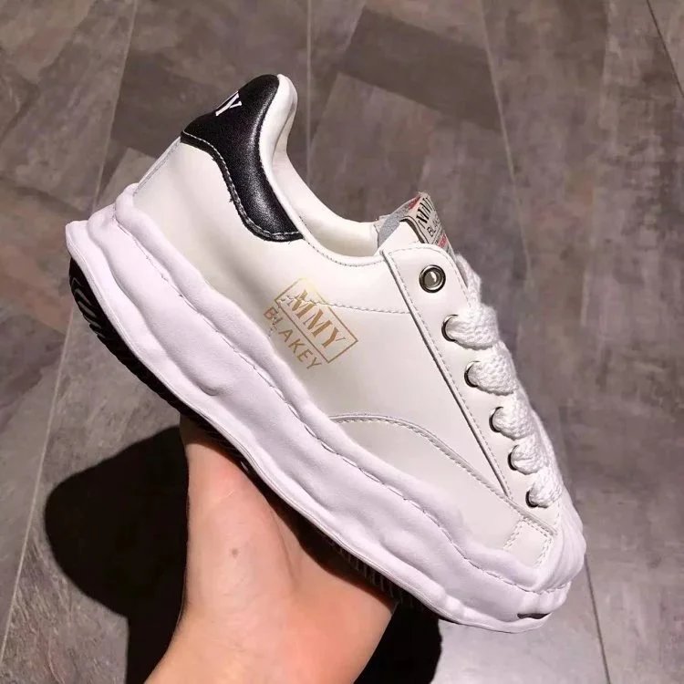 MMY Blakey White Chunky Sneakers
