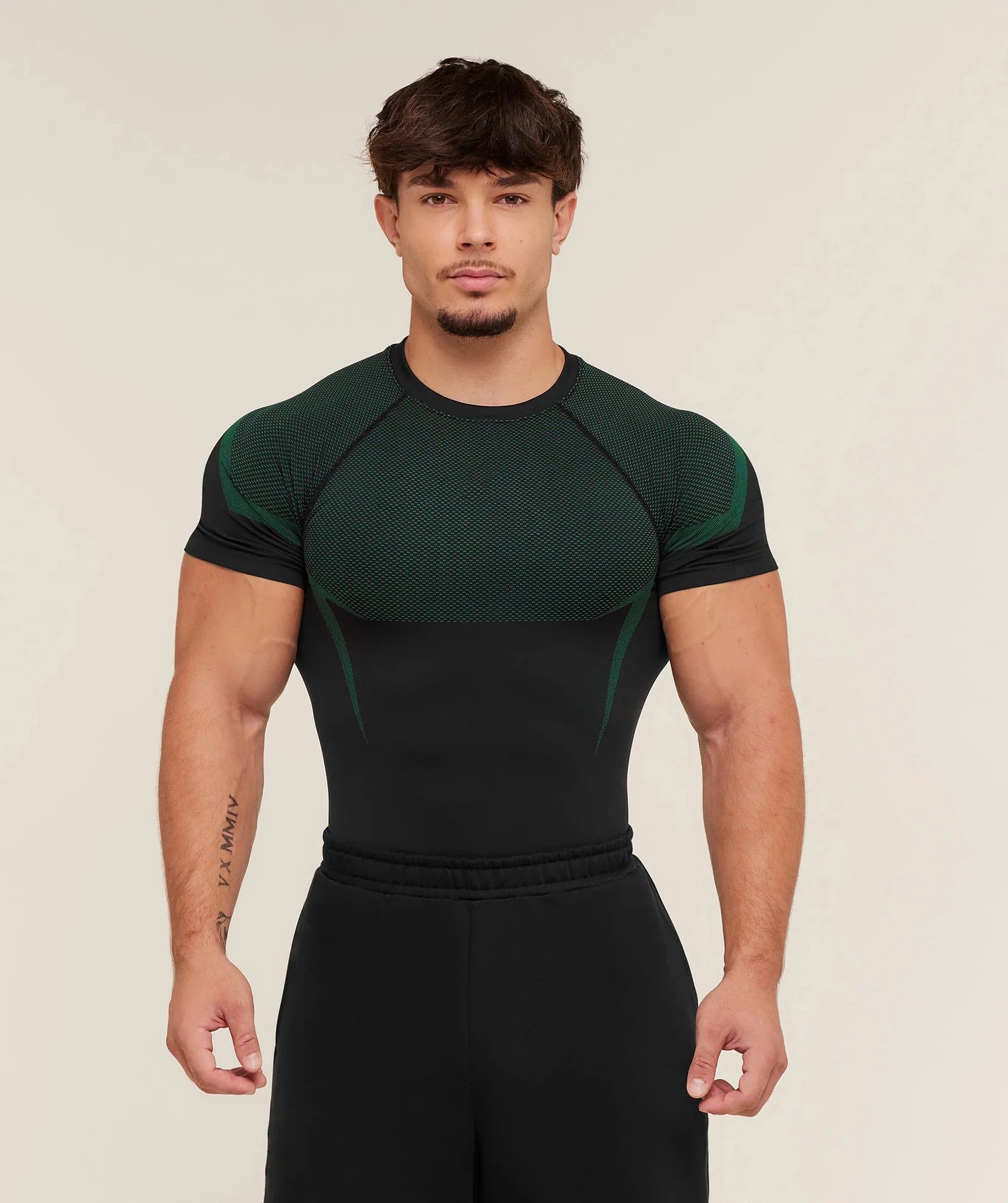 Black Green Solid
