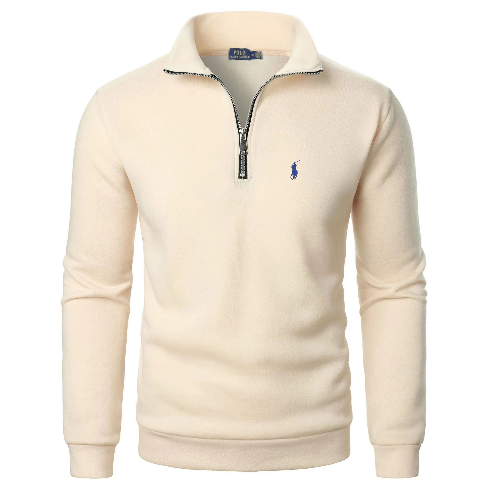 Polo Ralph Lauren Half-Zip Zip Sweater Cream