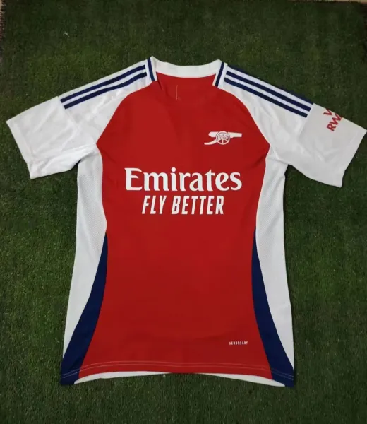 Arsenal FC 2021-22 Home Jersey Red/White/Blue - 1