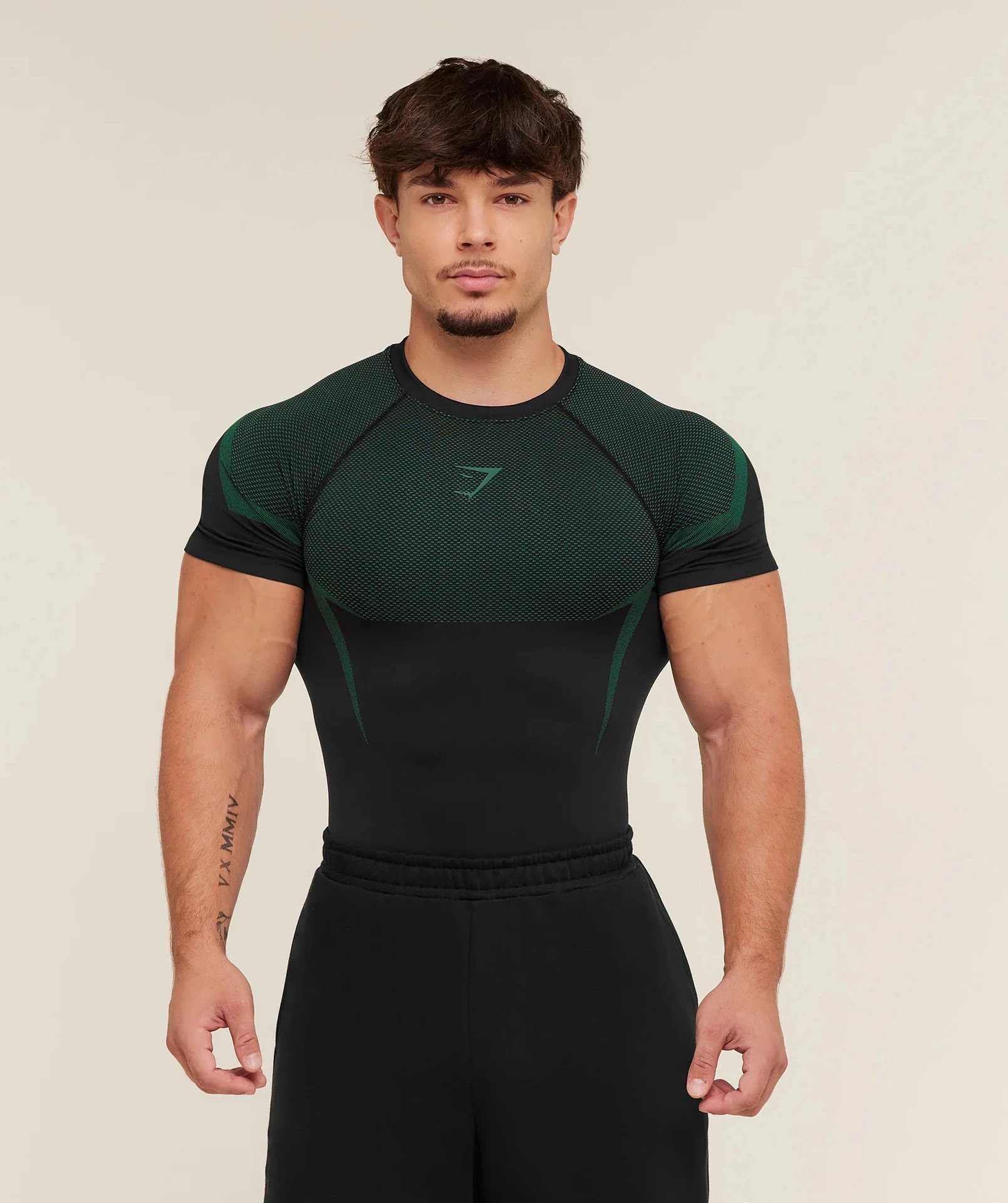 Black Green + Green Logo