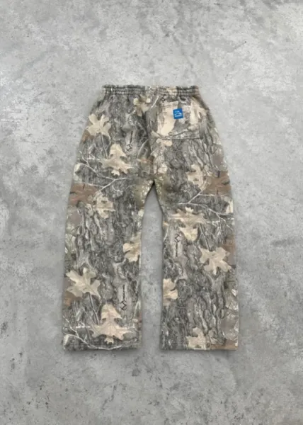 GRA Star Embroidery Sweatpants Light Gray - 9