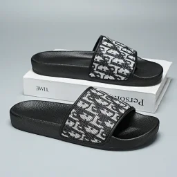 thumbnail for Slippers Men wear breathable platform fashion summer beach shoes for work in summer