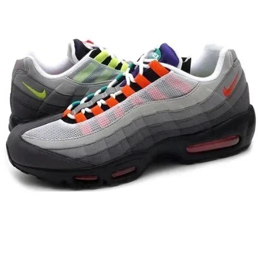 95气垫渐变鸳鸯黑彩虹