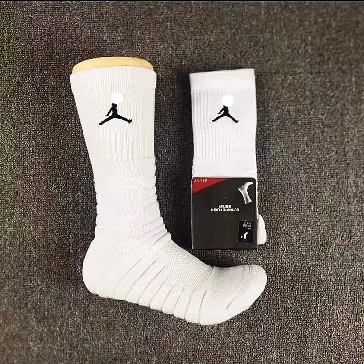 Basketball Socks with Flying Man Embroidery