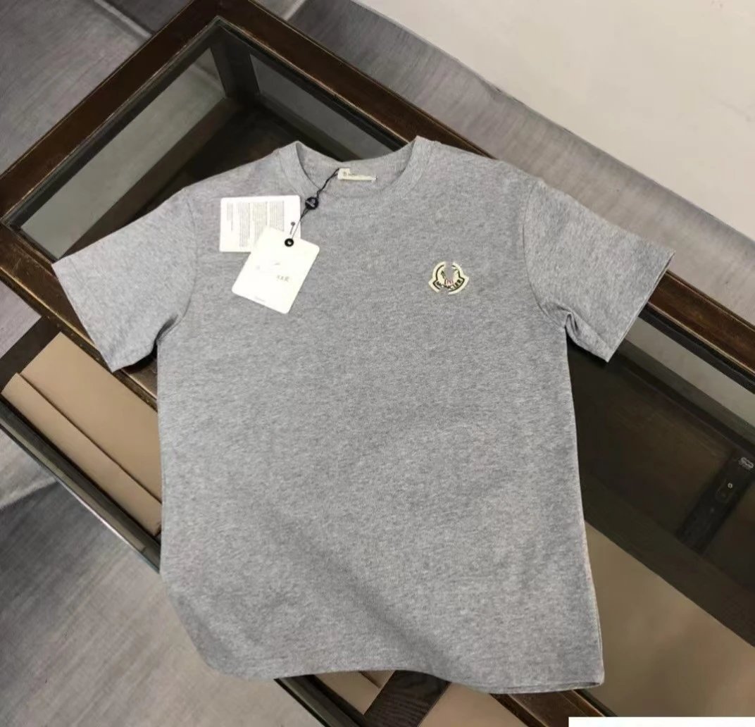 Moncler Logo White Classic Crewneck T-Shirt