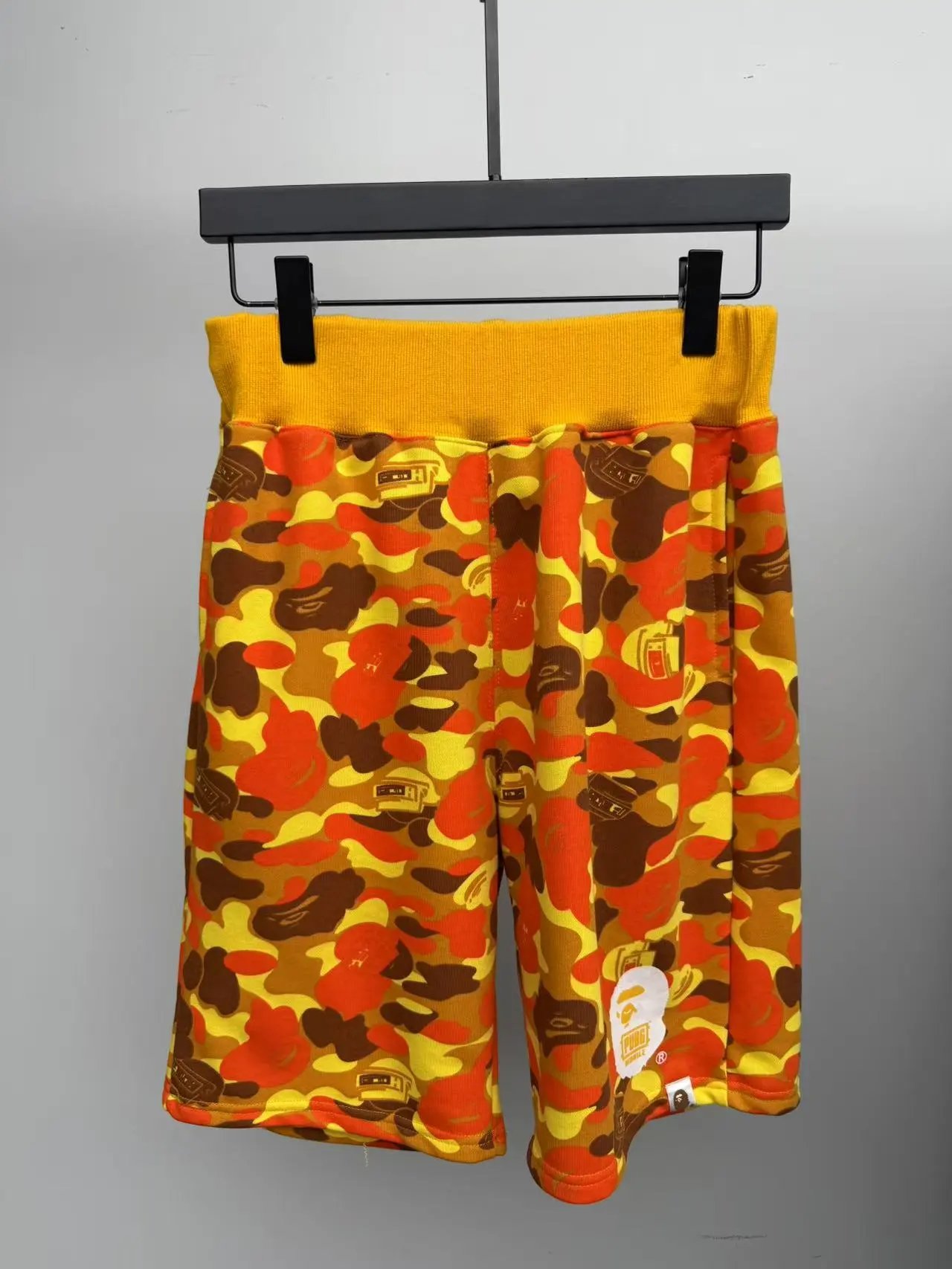 A Bathing Ape Shark Blue Camo Sweat Shorts