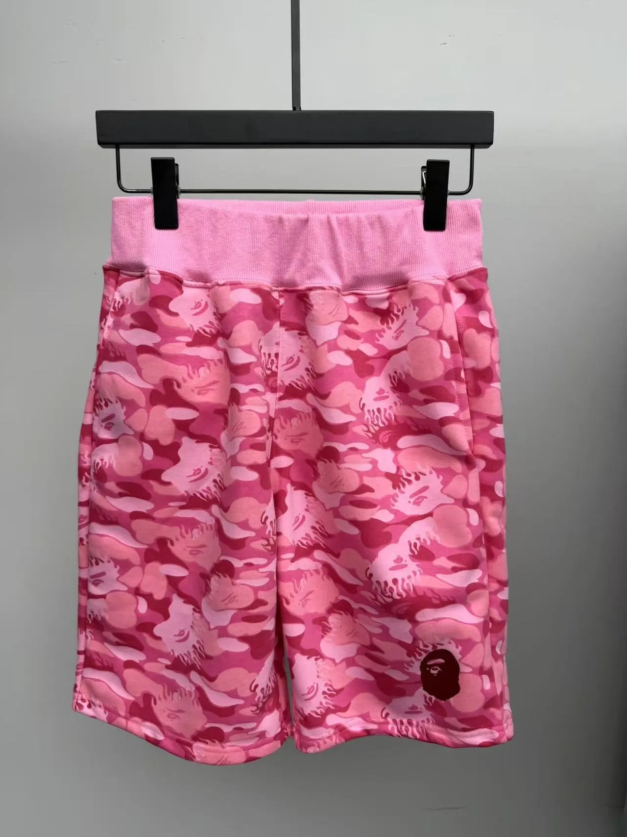 A Bathing Ape Shark Blue Camo Sweat Shorts