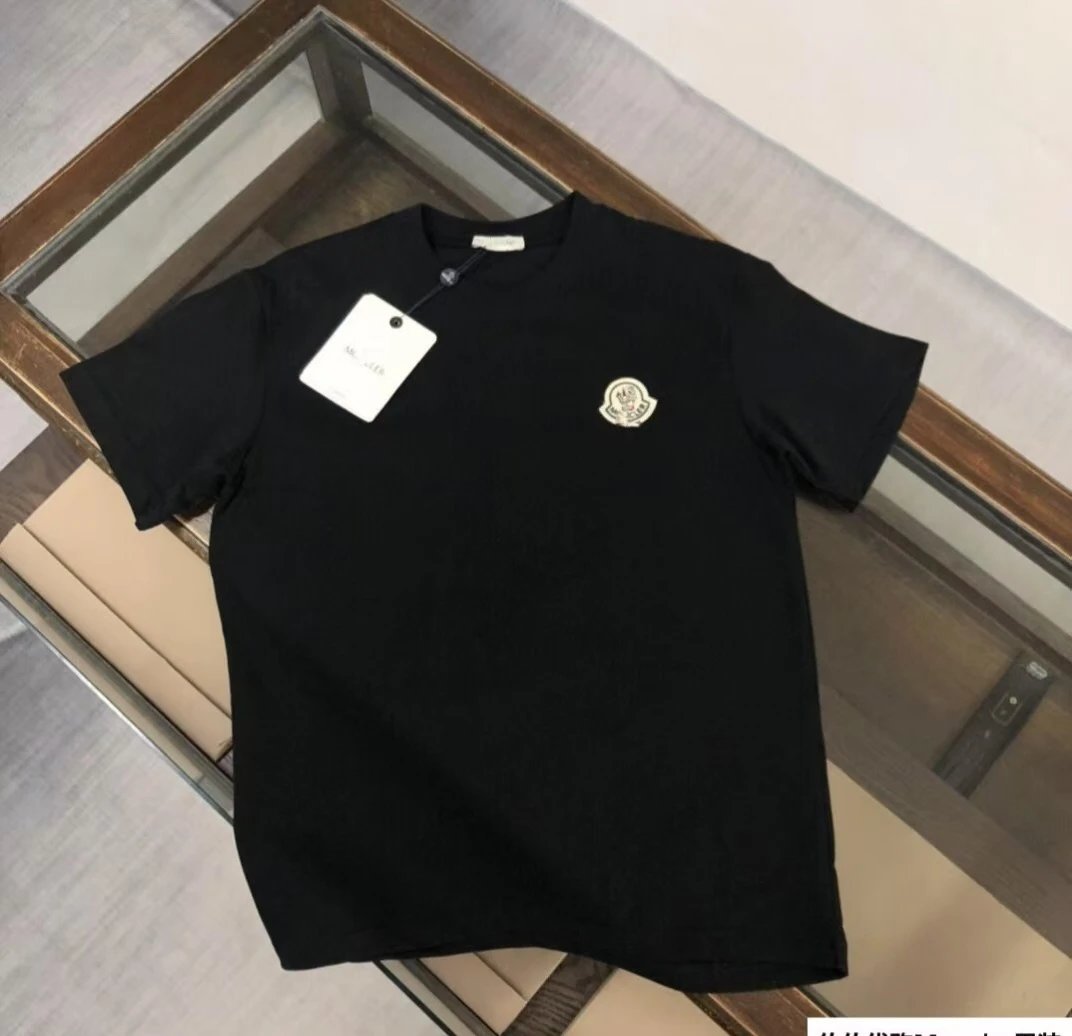 Moncler Logo White Classic Crewneck T-Shirt