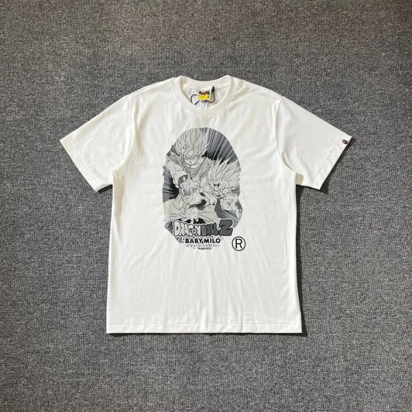 A Bathing Ape x Dragon Ball Z Baby Milo White T-Shirt - 1