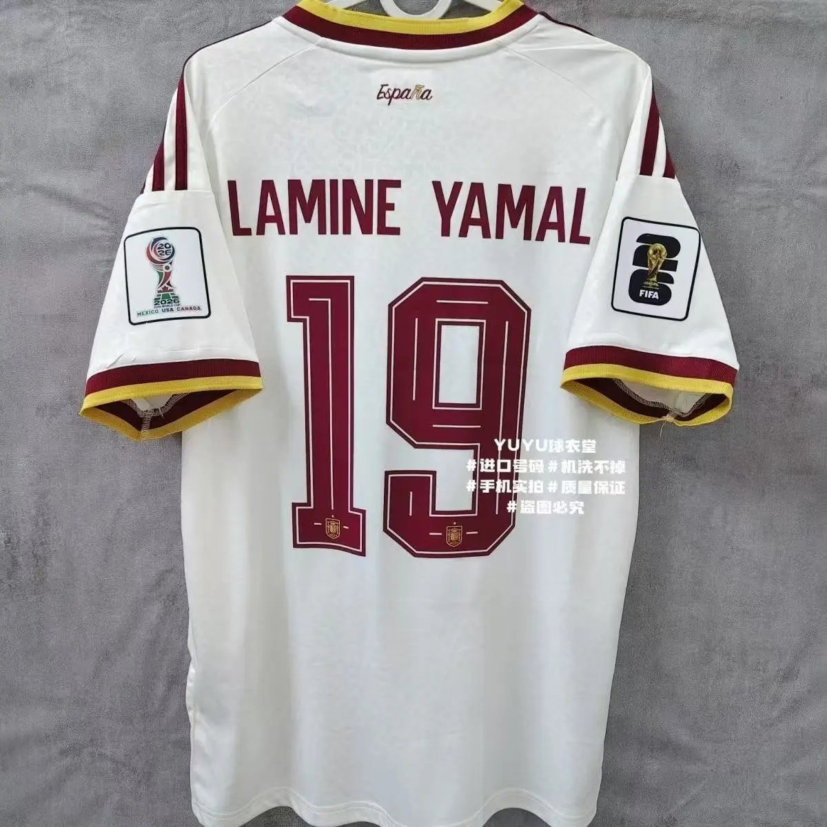 Unbranded Football Jerseys National Team Player Name and Number Jersey image 2
