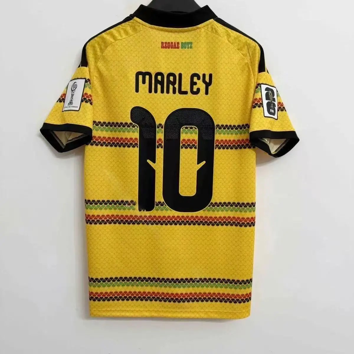 Unbranded Football Jerseys National Team Player Name and Number Jersey — Jamaica – Home No. 10
