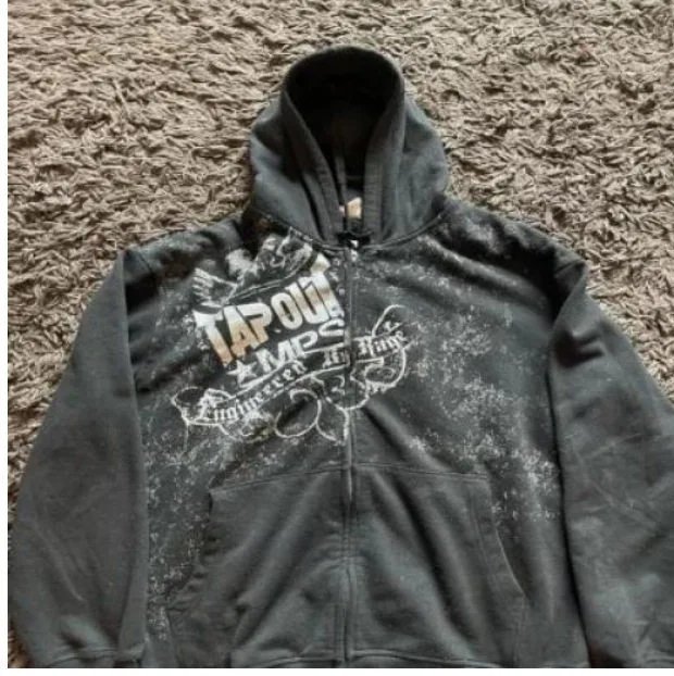 Dark gray zipper