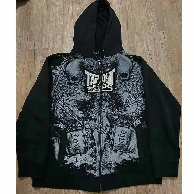 black zipper