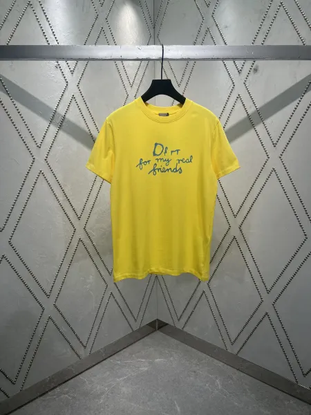 Dior 'D.I.T for My Real Friends' Black T-Shirt - 13