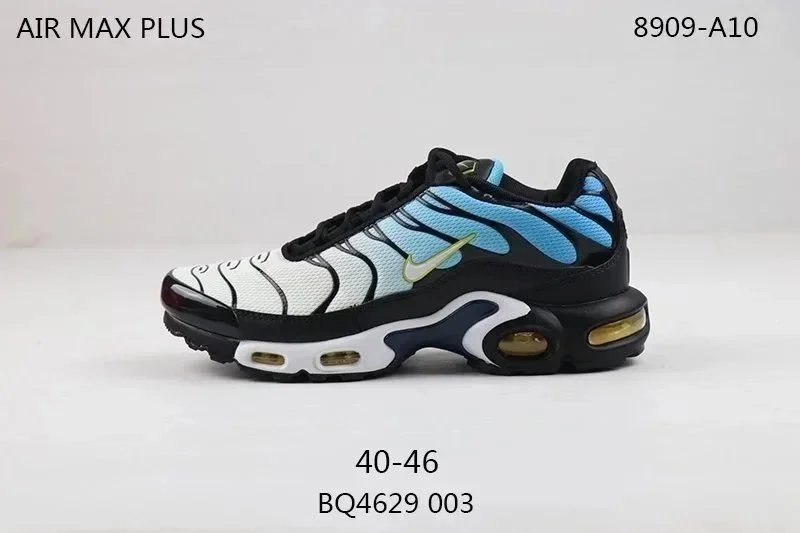 Nike Air Max Plus Black/Blue Sneakers - 4