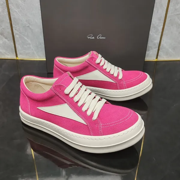Pinko Pink Canvas Sneakers with Contrast Panel - 11