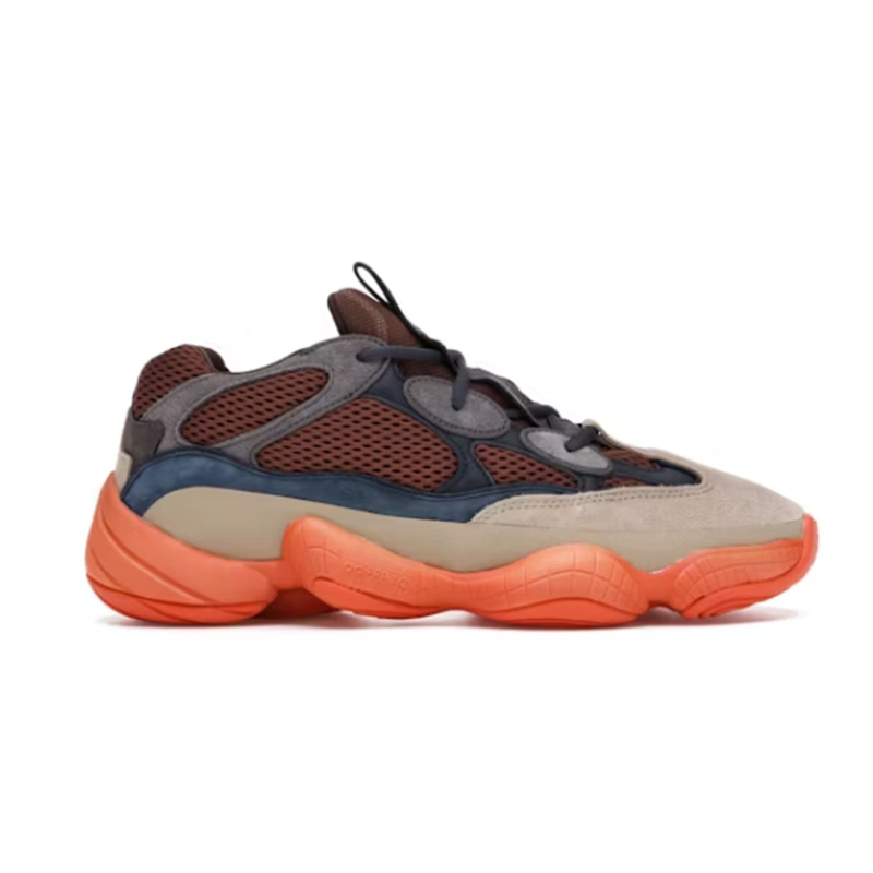 Adidas Yeezy 500 'Soft Vision' Orange Sneakers - 3
