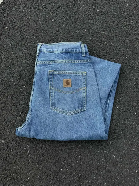 False Perception x The Simpsons Distressed Patchwork Denim Jeans - 4