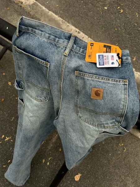 False Perception x The Simpsons Distressed Patchwork Denim Jeans - 12