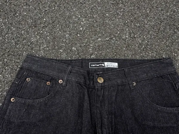 False Perception x The Simpsons Distressed Patchwork Denim Jeans - 14