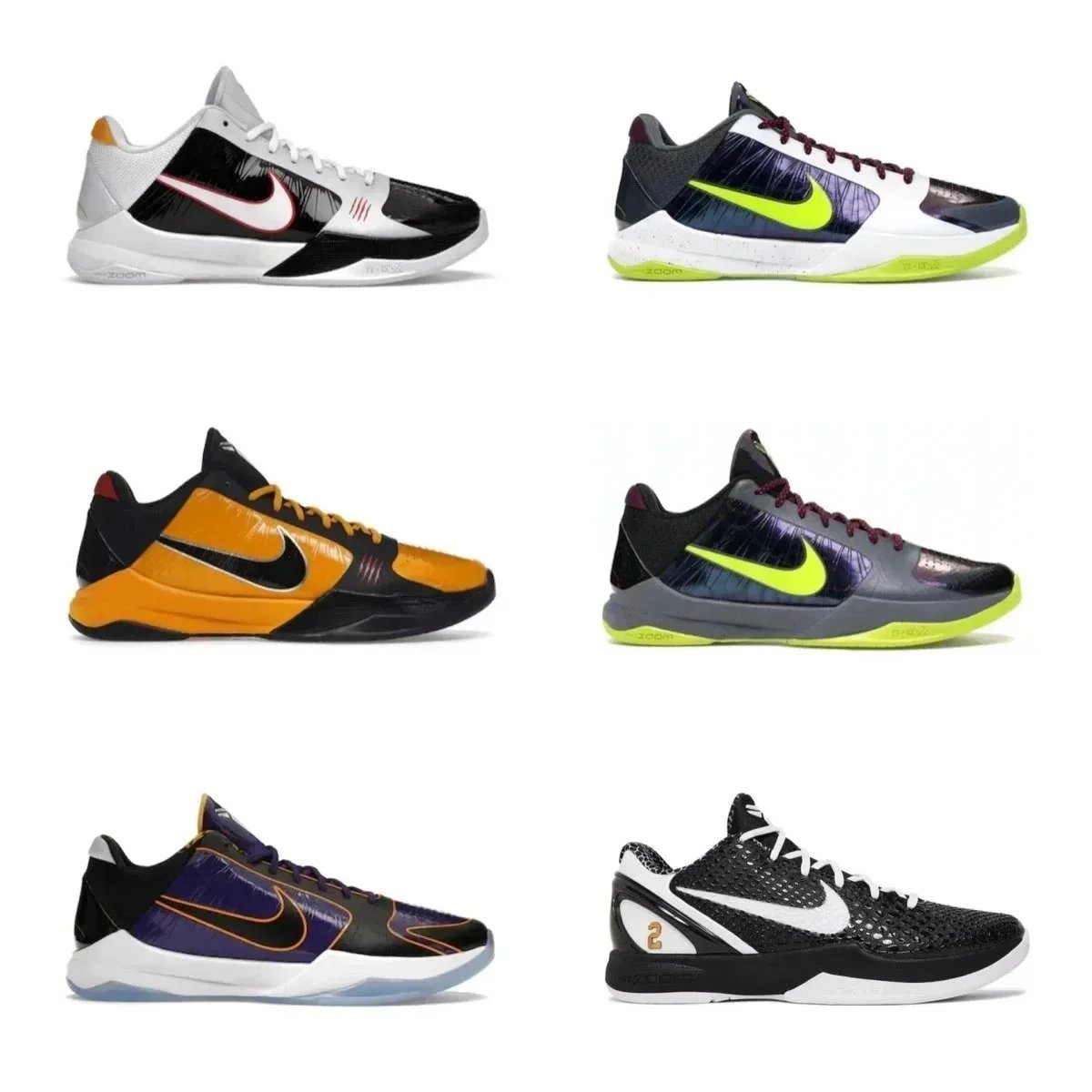 Nike Kobe 5 Protro Basketball Shoes Multicolor - 3