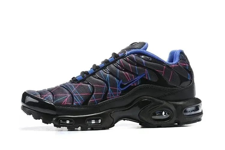 Nike Air Max Plus Black/Blue Sneakers - 6