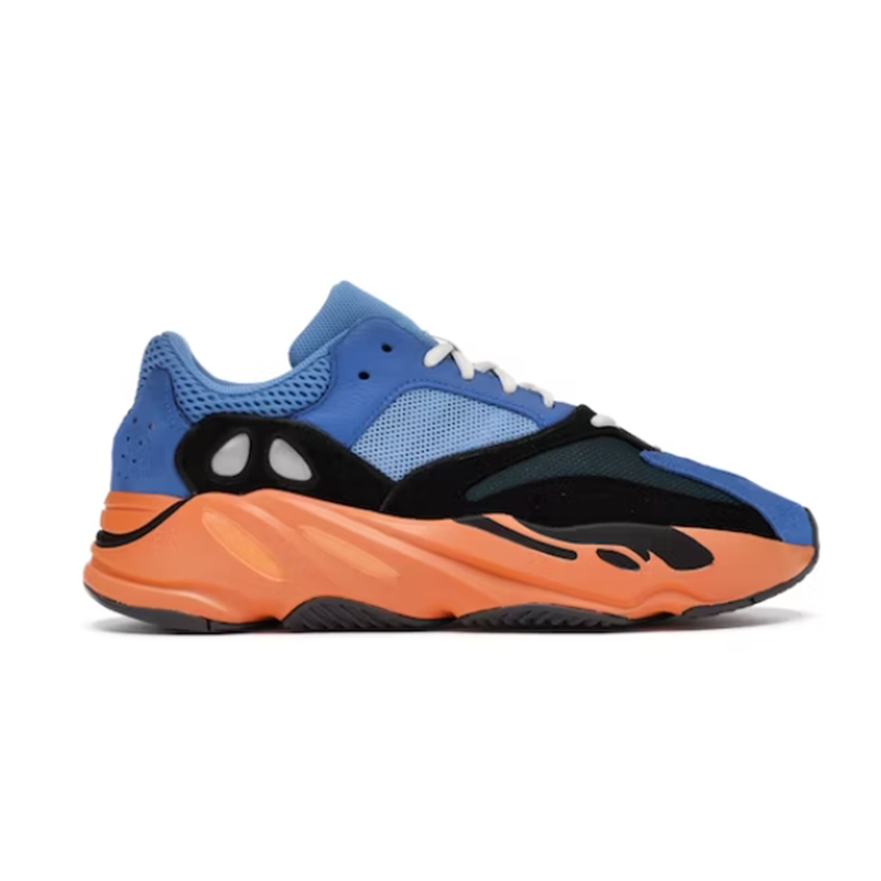 Adidas Yeezy 700 Wave Runner Blue Orange Sneakers - 3